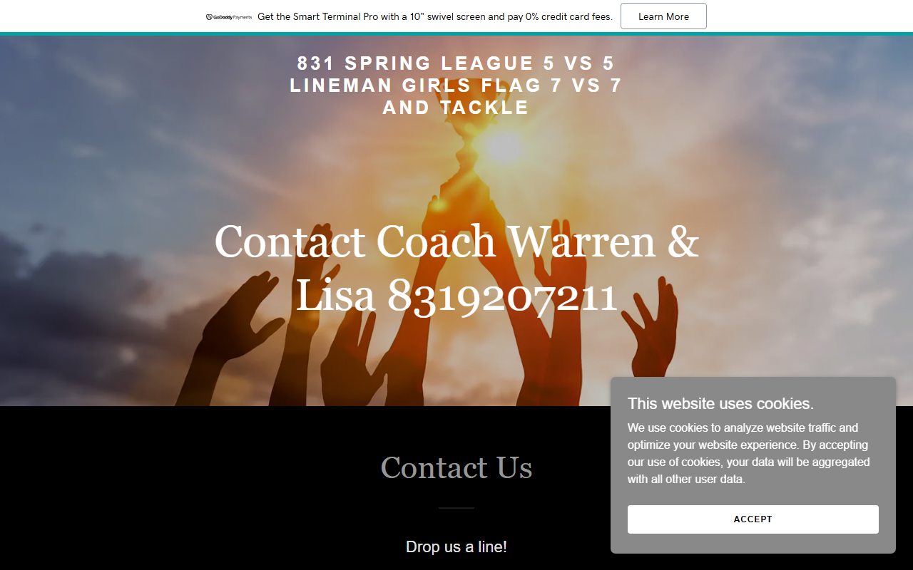 831springleague.com screenshot