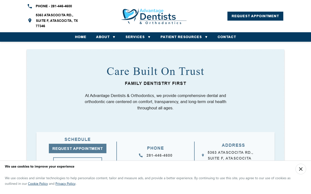 832dentist.com screenshot