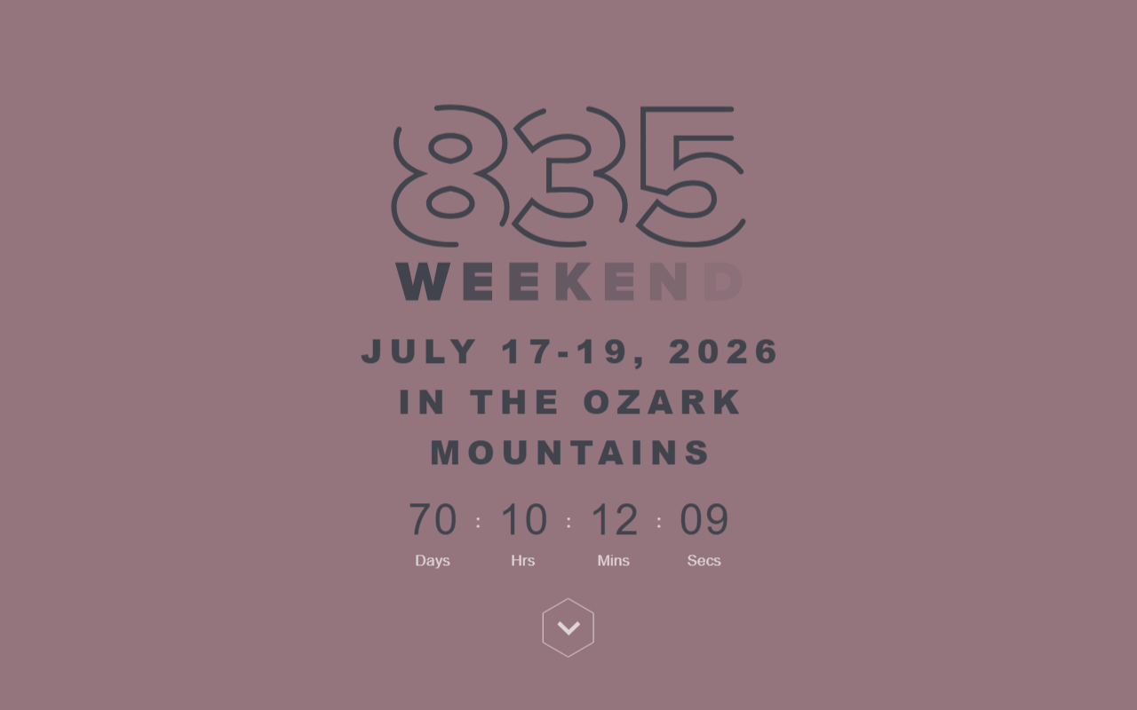 835weekend.com screenshot
