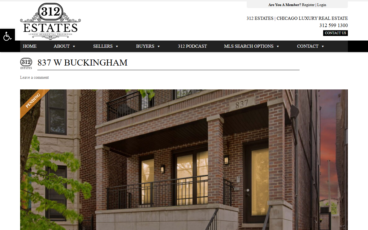 837buckingham.com screenshot
