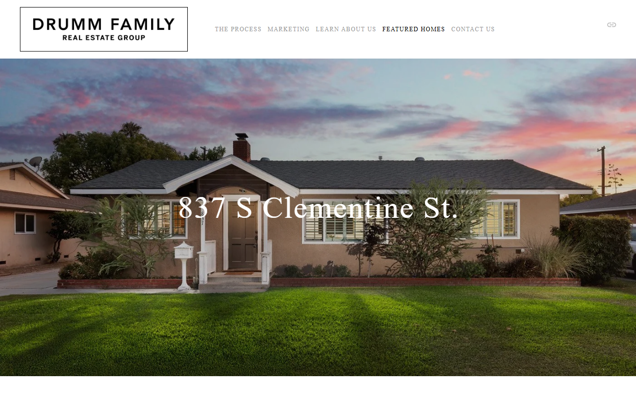 837clementine.com screenshot