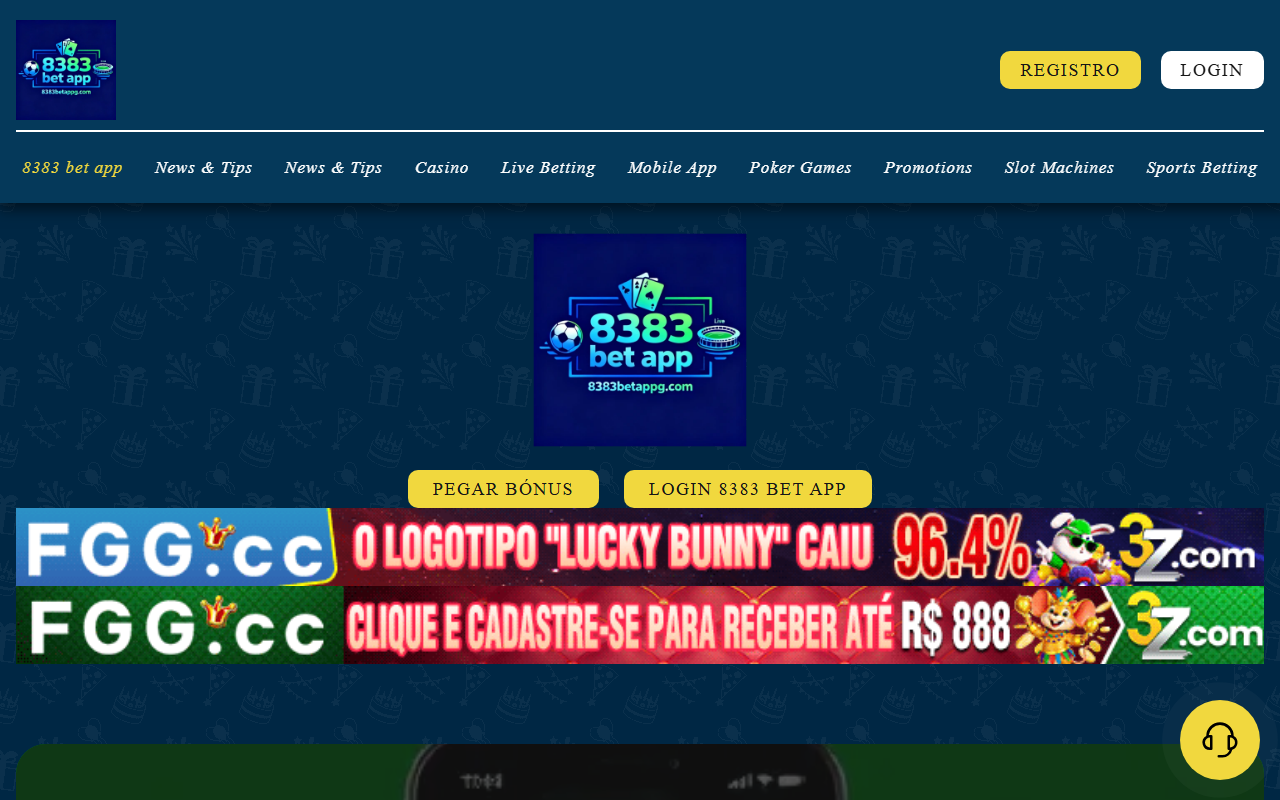8383betappg.com screenshot