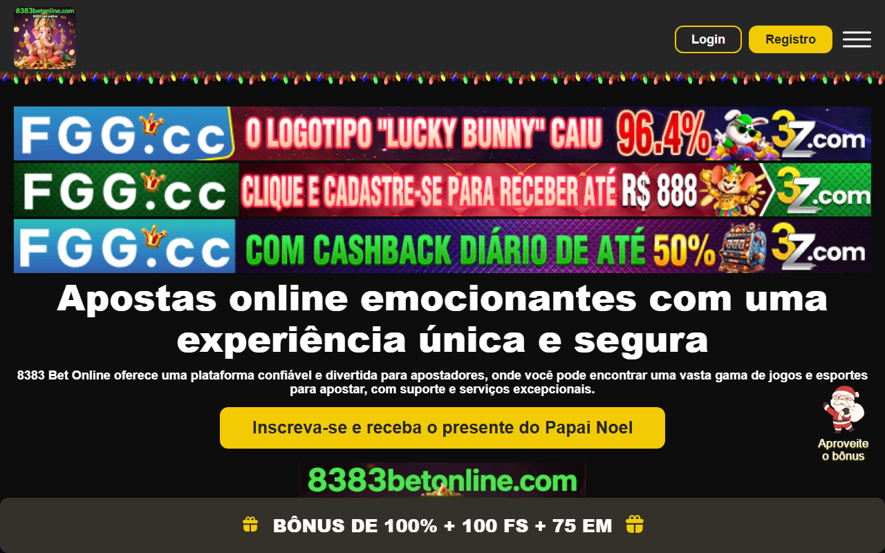 8383betonline.com screenshot