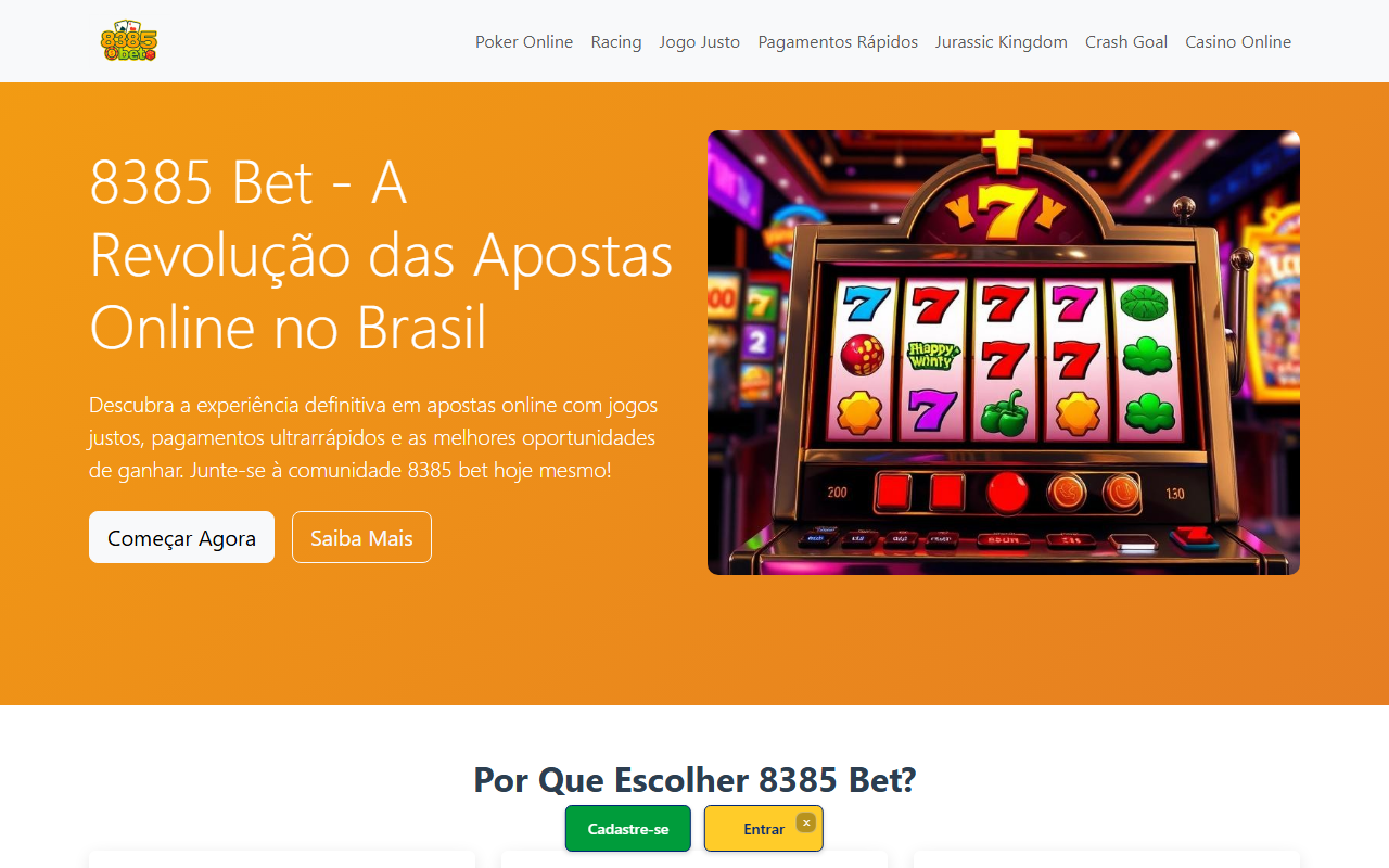 8385bet-online.com screenshot