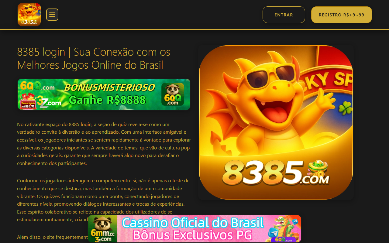 8385entrar.com screenshot