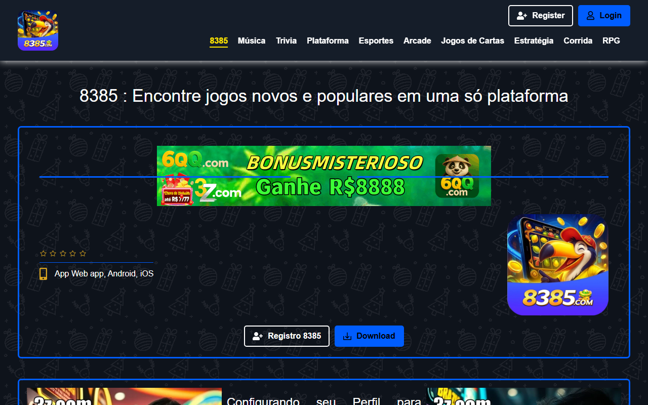 8385logins.com screenshot