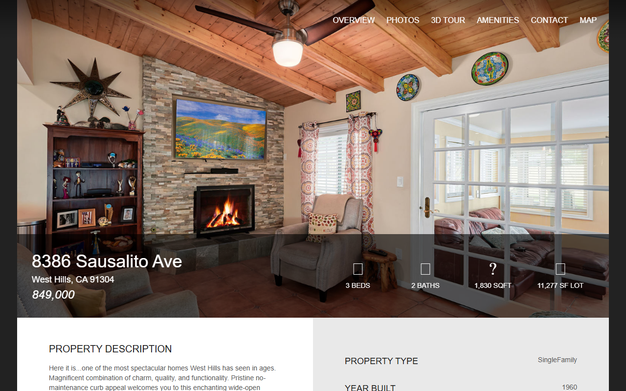 8386sausalito.com screenshot