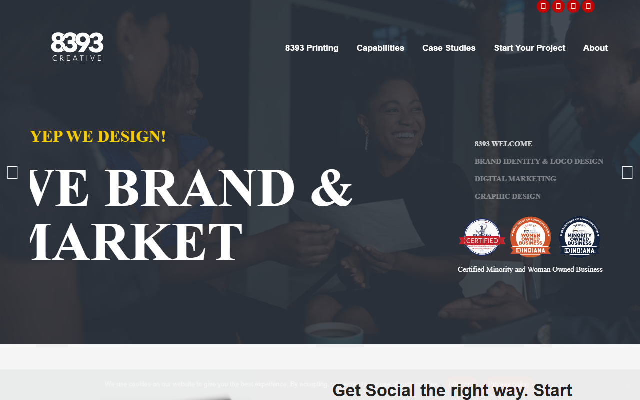 8393creative.com screenshot