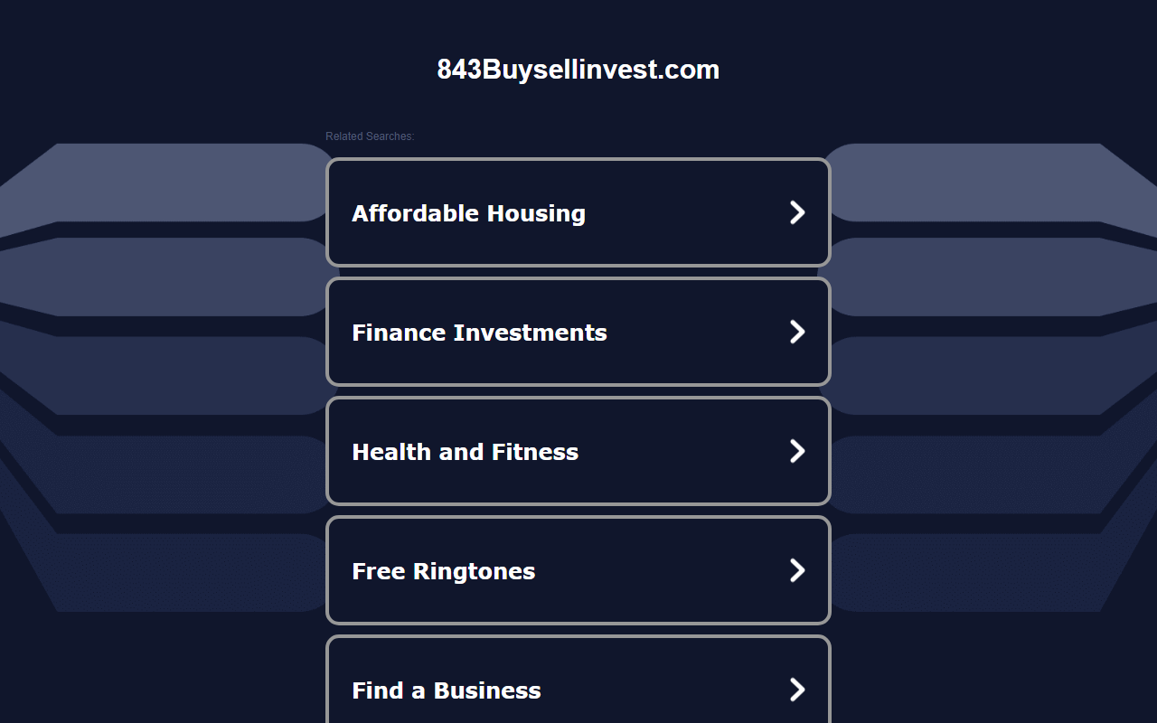 843buysellinvest.com screenshot