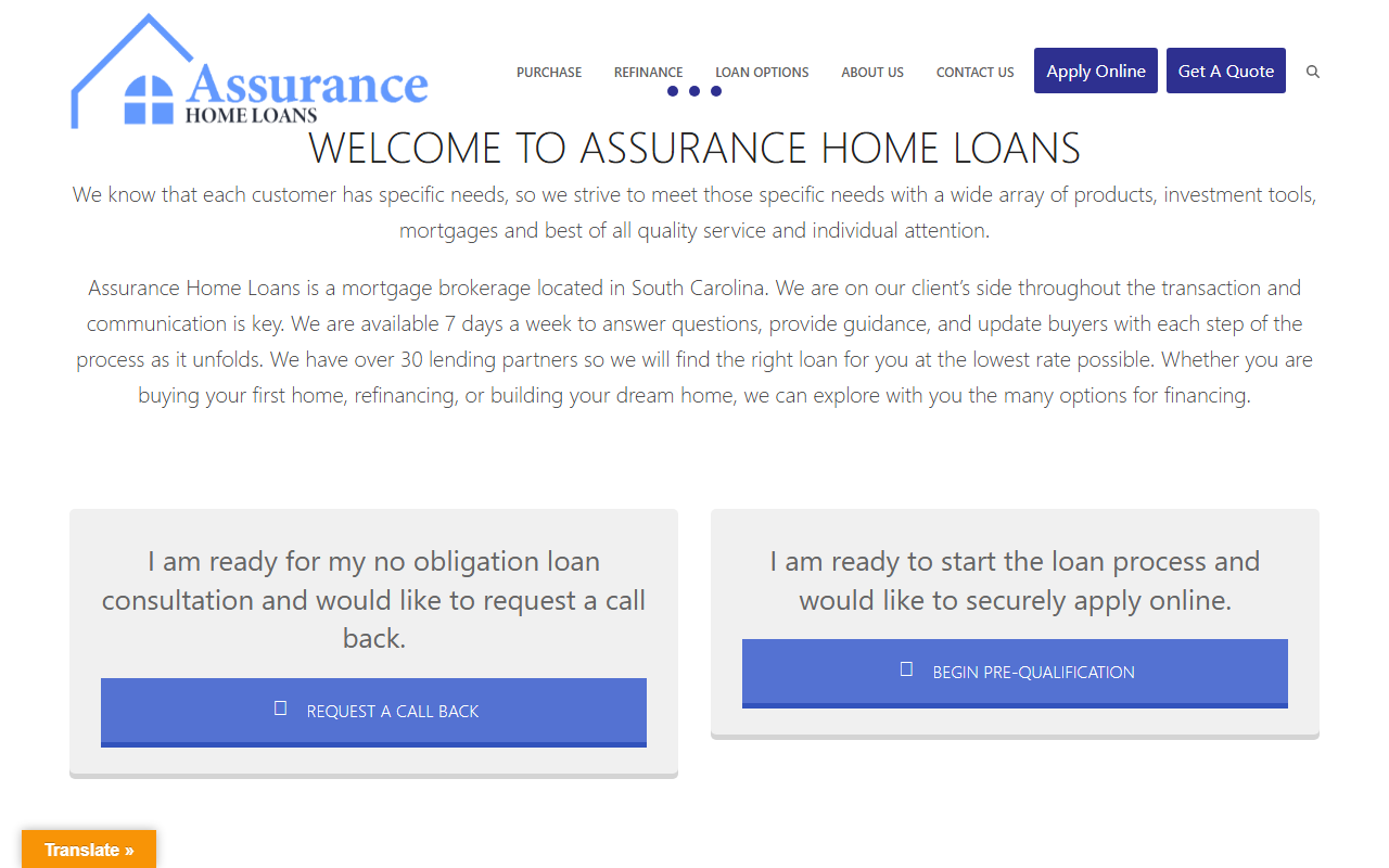 843homeloan.com screenshot
