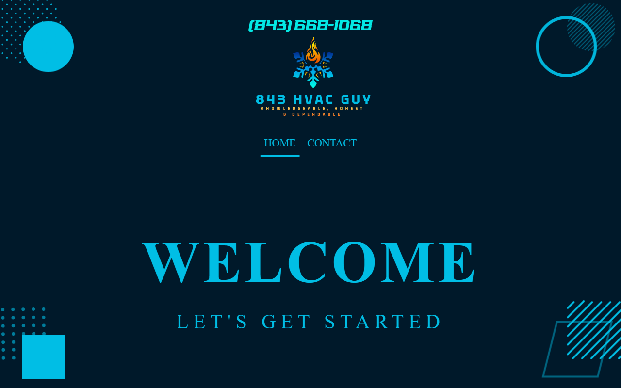 843hvacguy.com screenshot