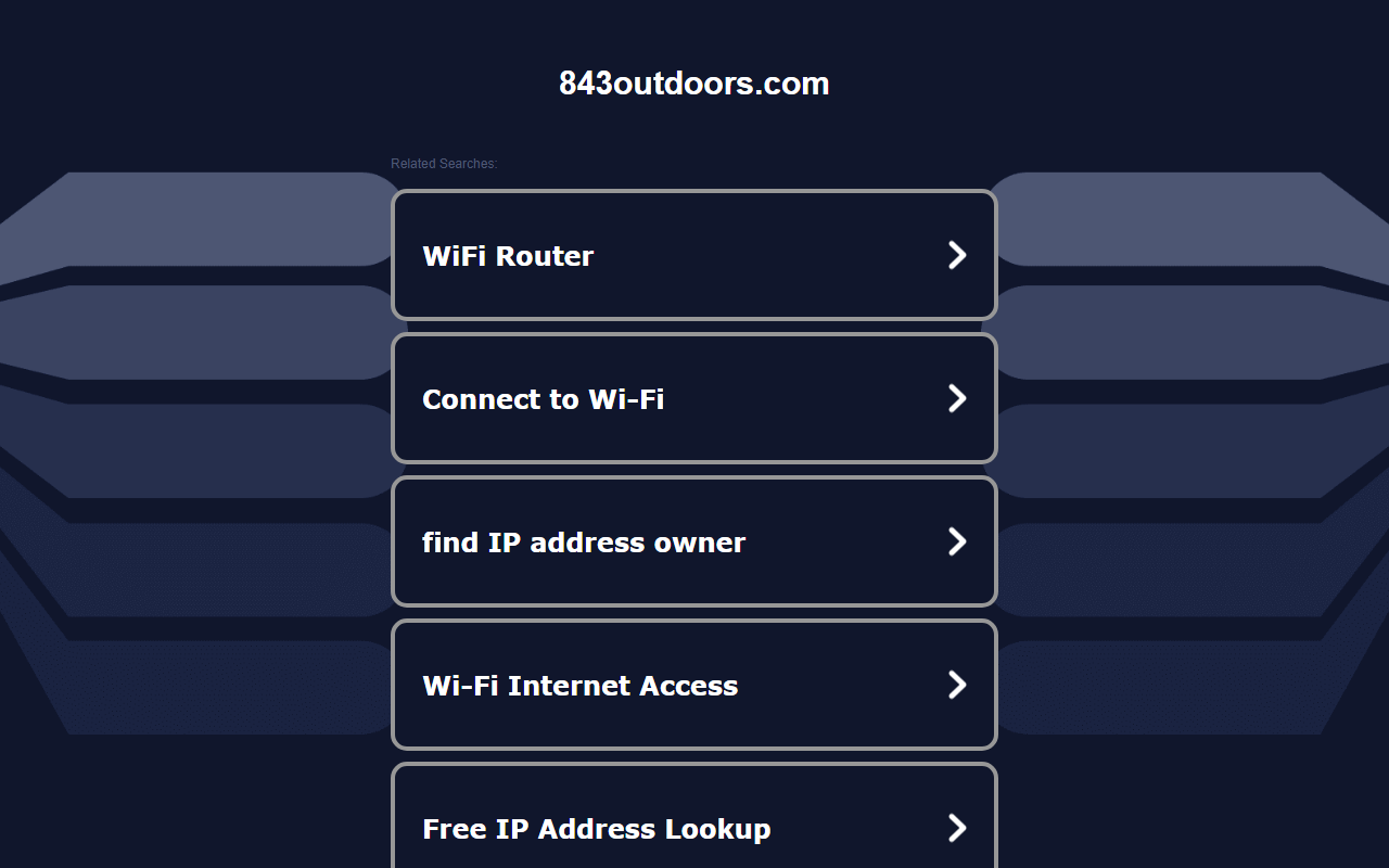 843outdoors.com screenshot