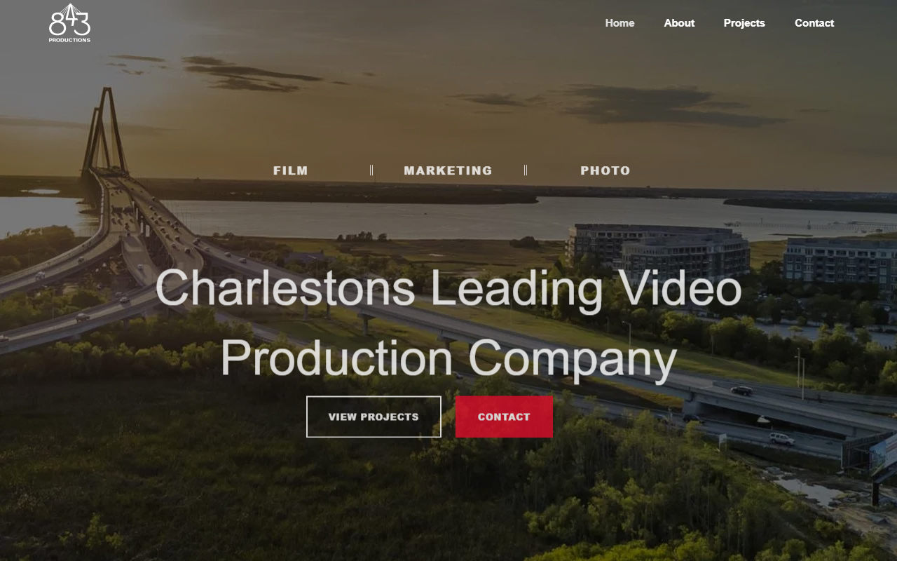 843productions.com screenshot
