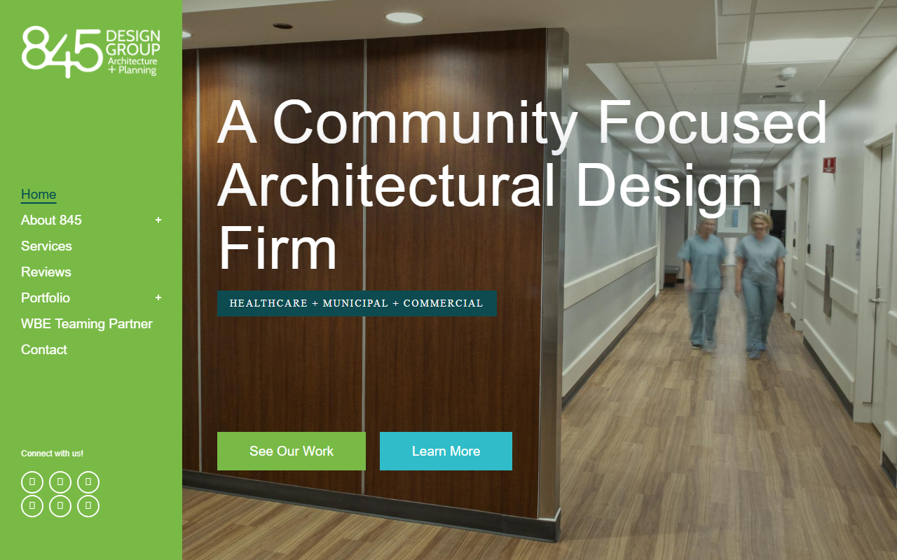 845designgroup.com screenshot