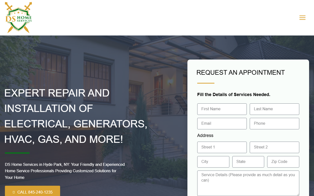 845generators.com screenshot