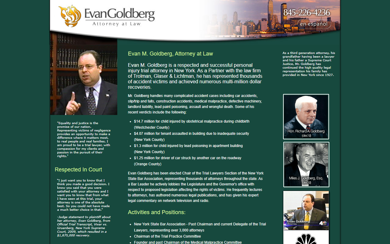 845lawyers.com screenshot