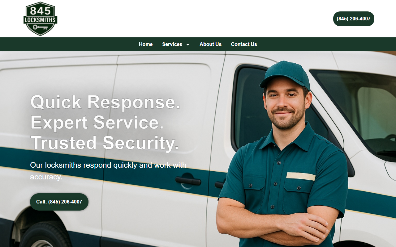 845locksmiths.com screenshot