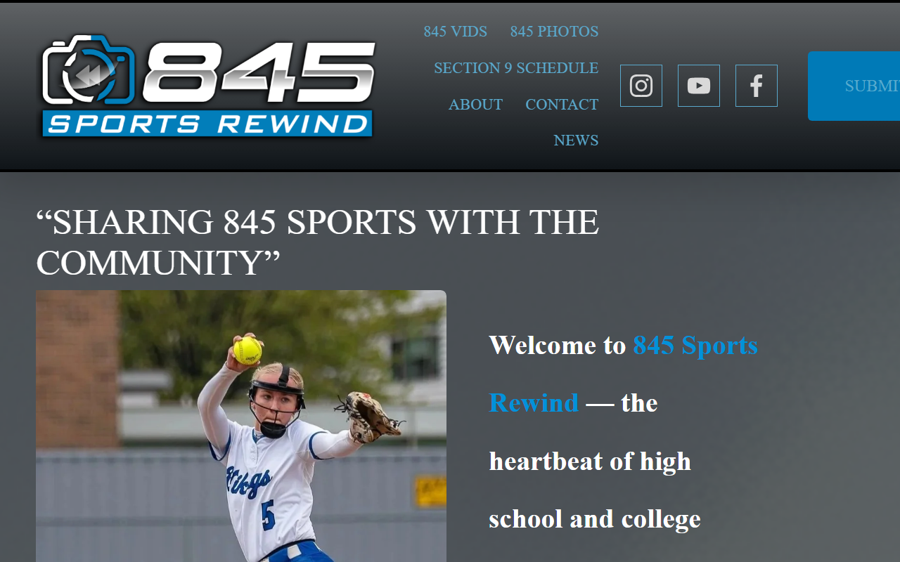 845sportsrewind.com screenshot