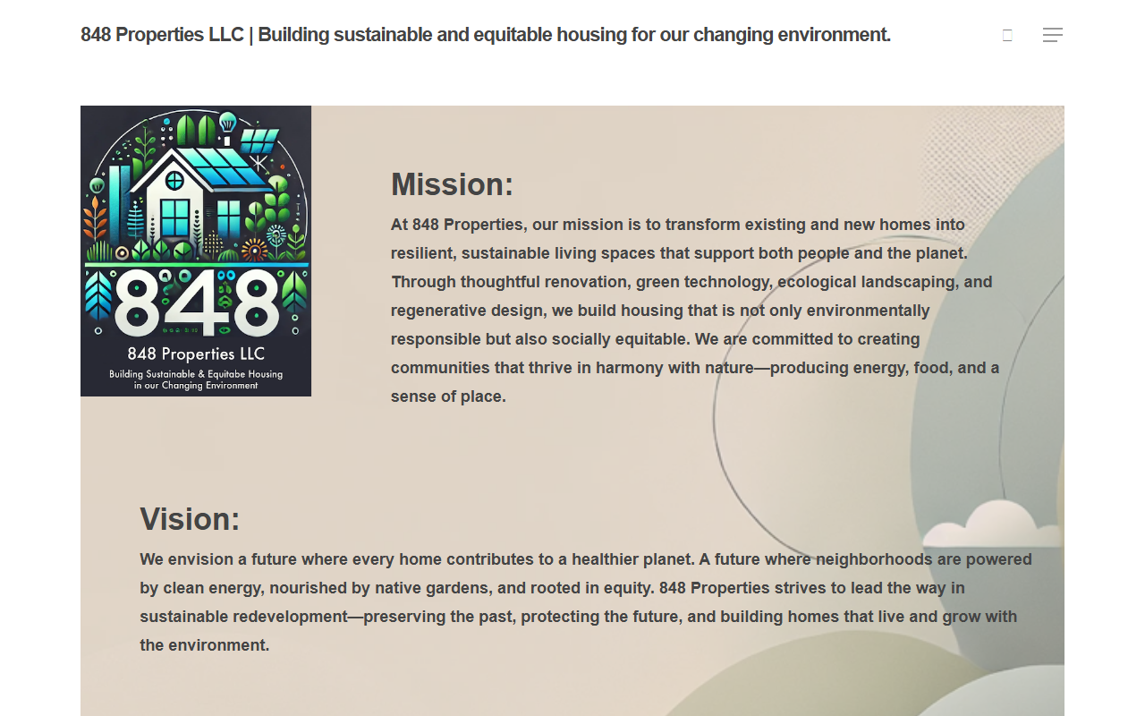 848properties.com screenshot