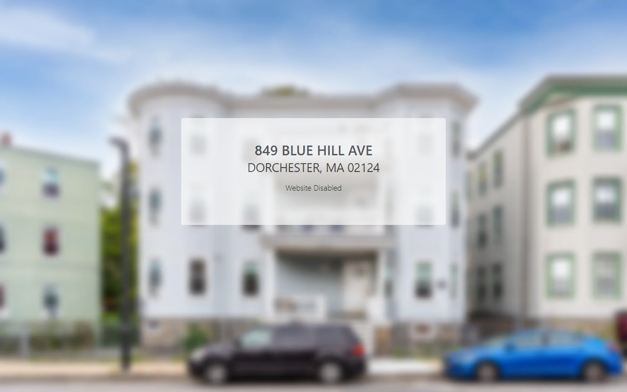 849bluehill.com screenshot