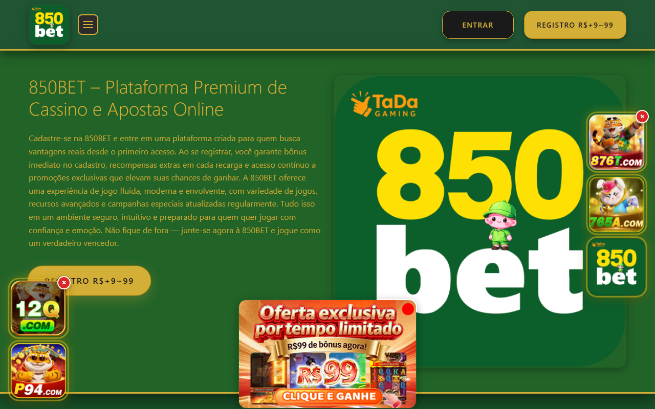 850bet-brasil.com screenshot