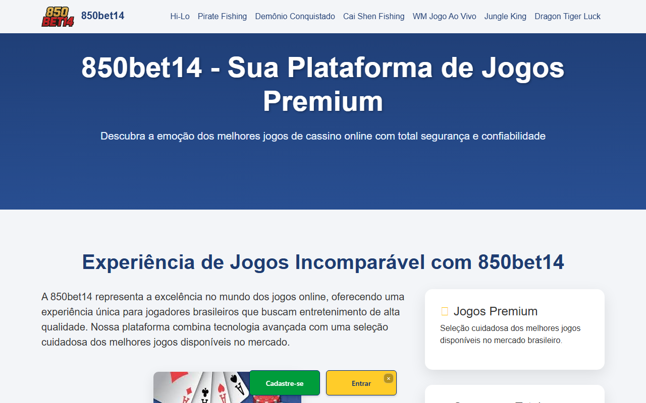 850bet14com.com screenshot