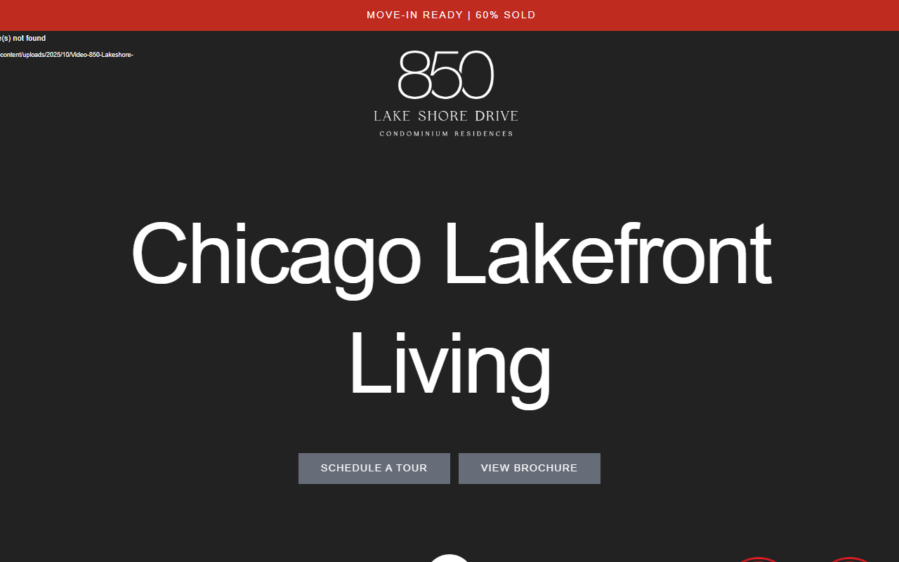 850chicagocondo.com screenshot