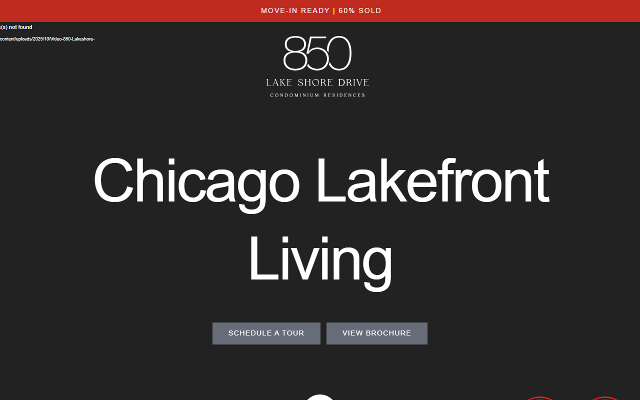 850condoschicago.com screenshot