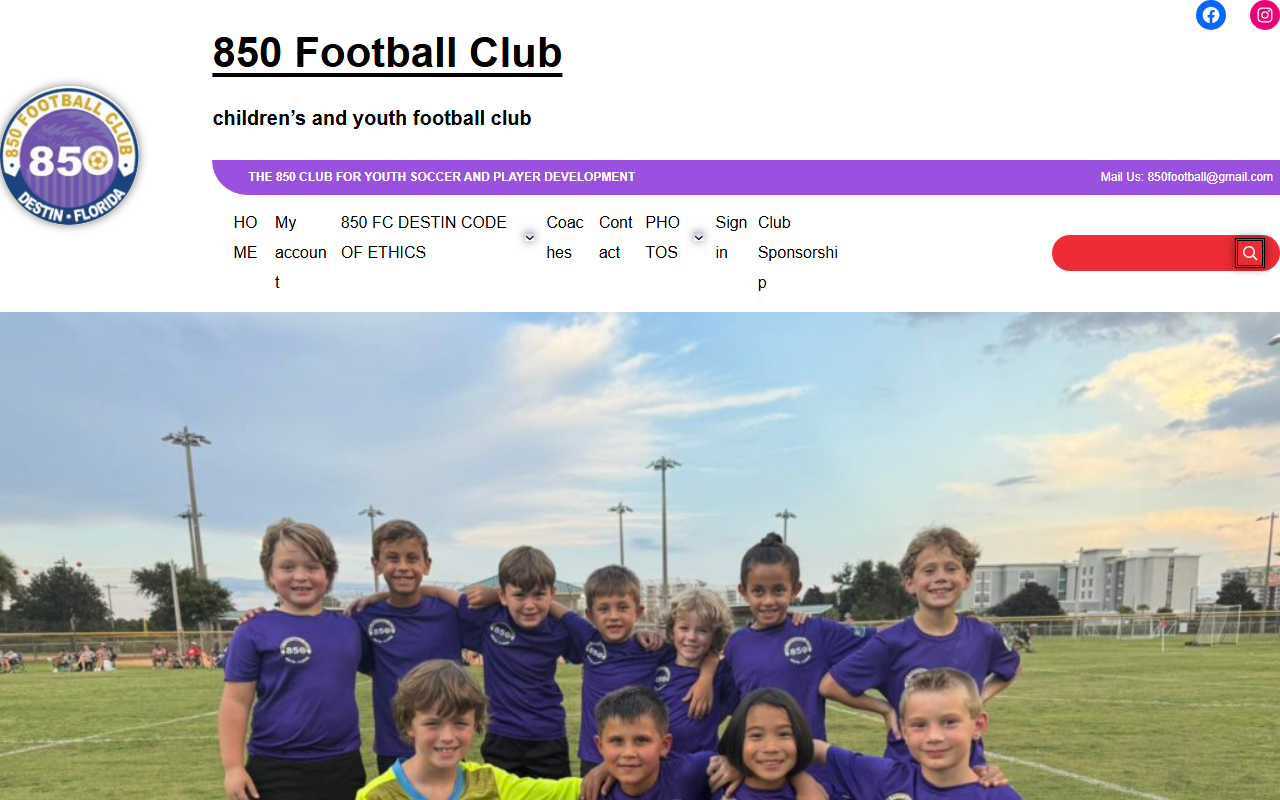 850football.com screenshot