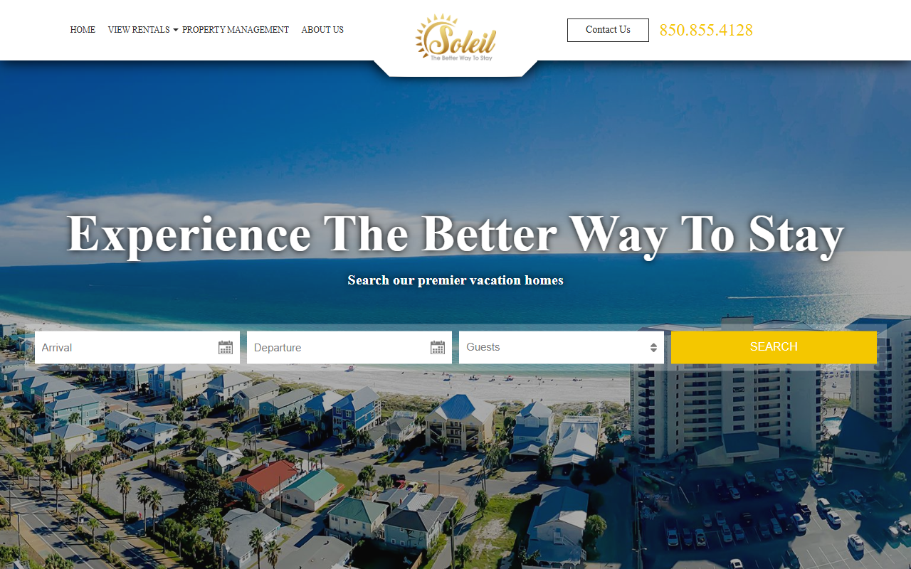 850homefinder.com screenshot