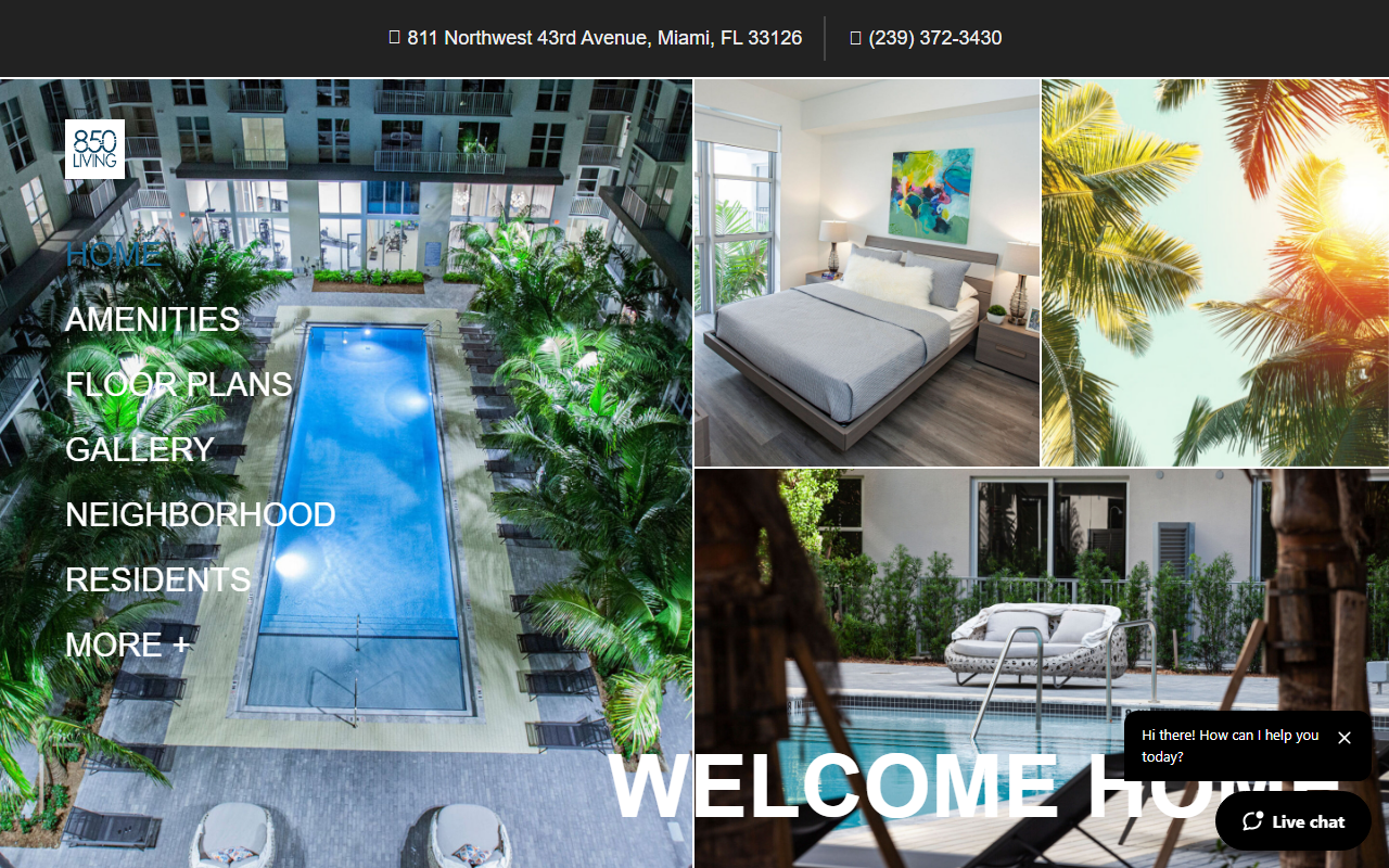850livingmia.com screenshot