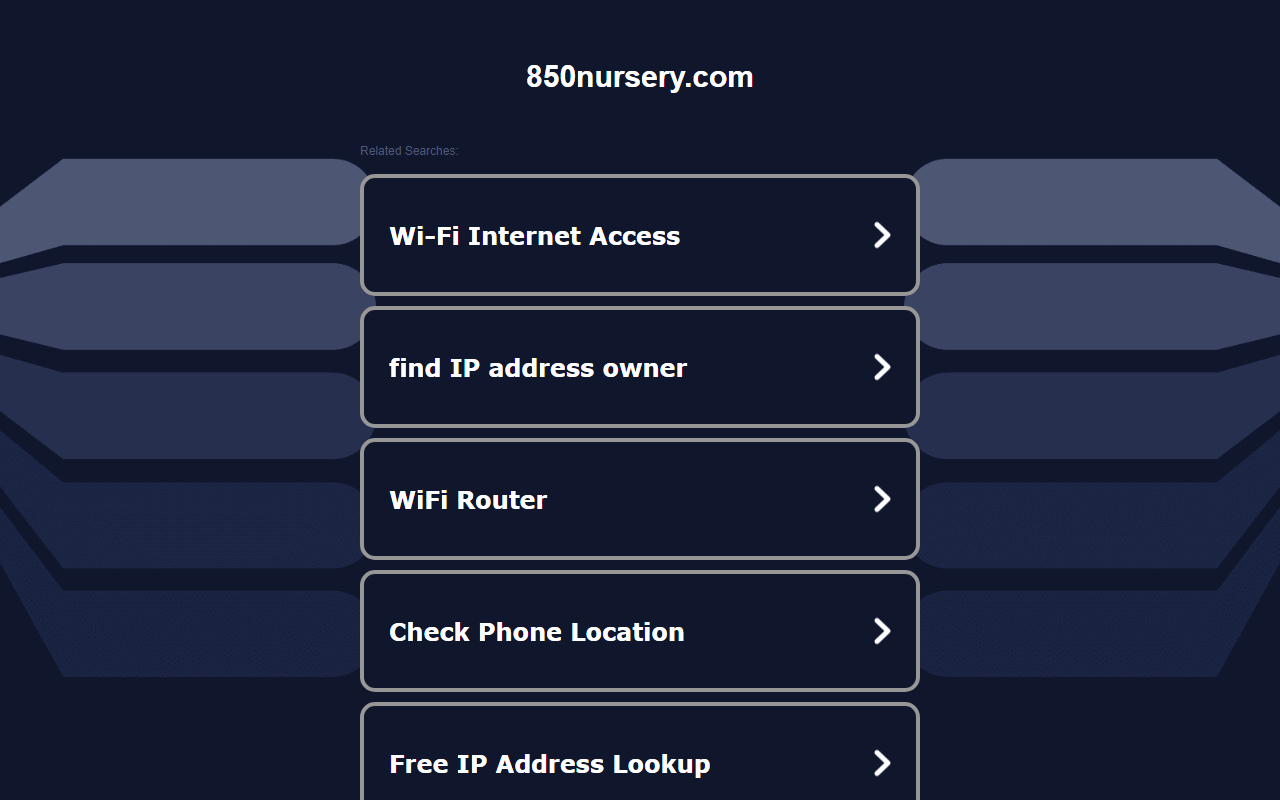 850nursery.com screenshot