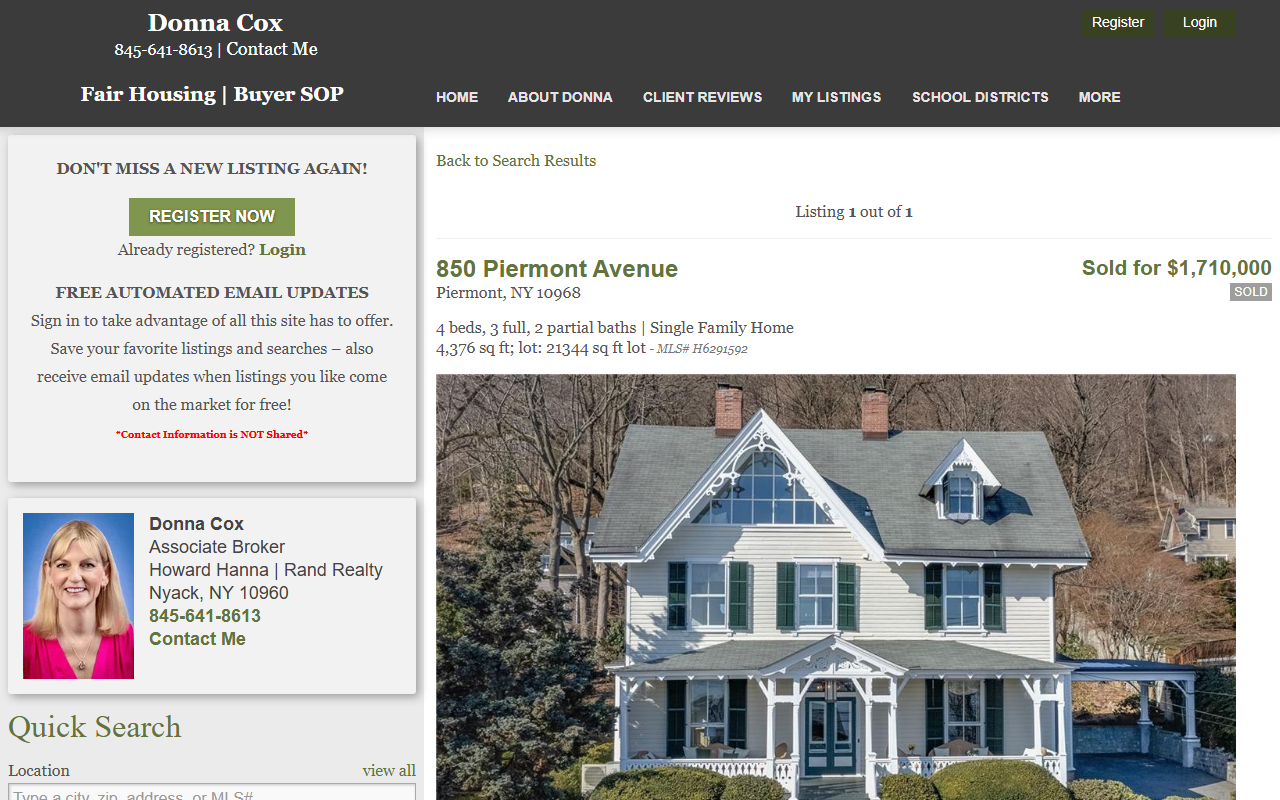 850piermontave.com screenshot
