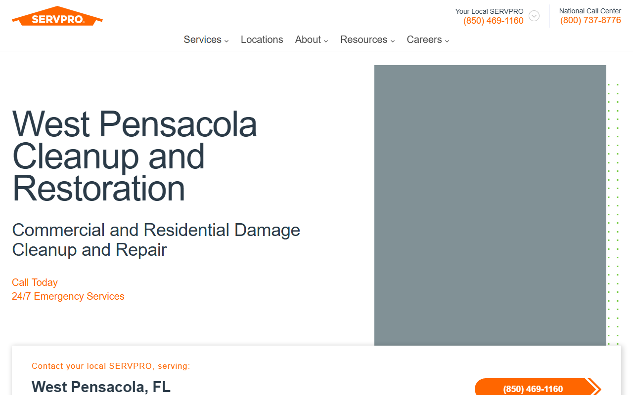850servpro.com screenshot