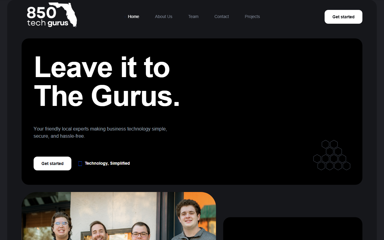 850techgurus.com screenshot
