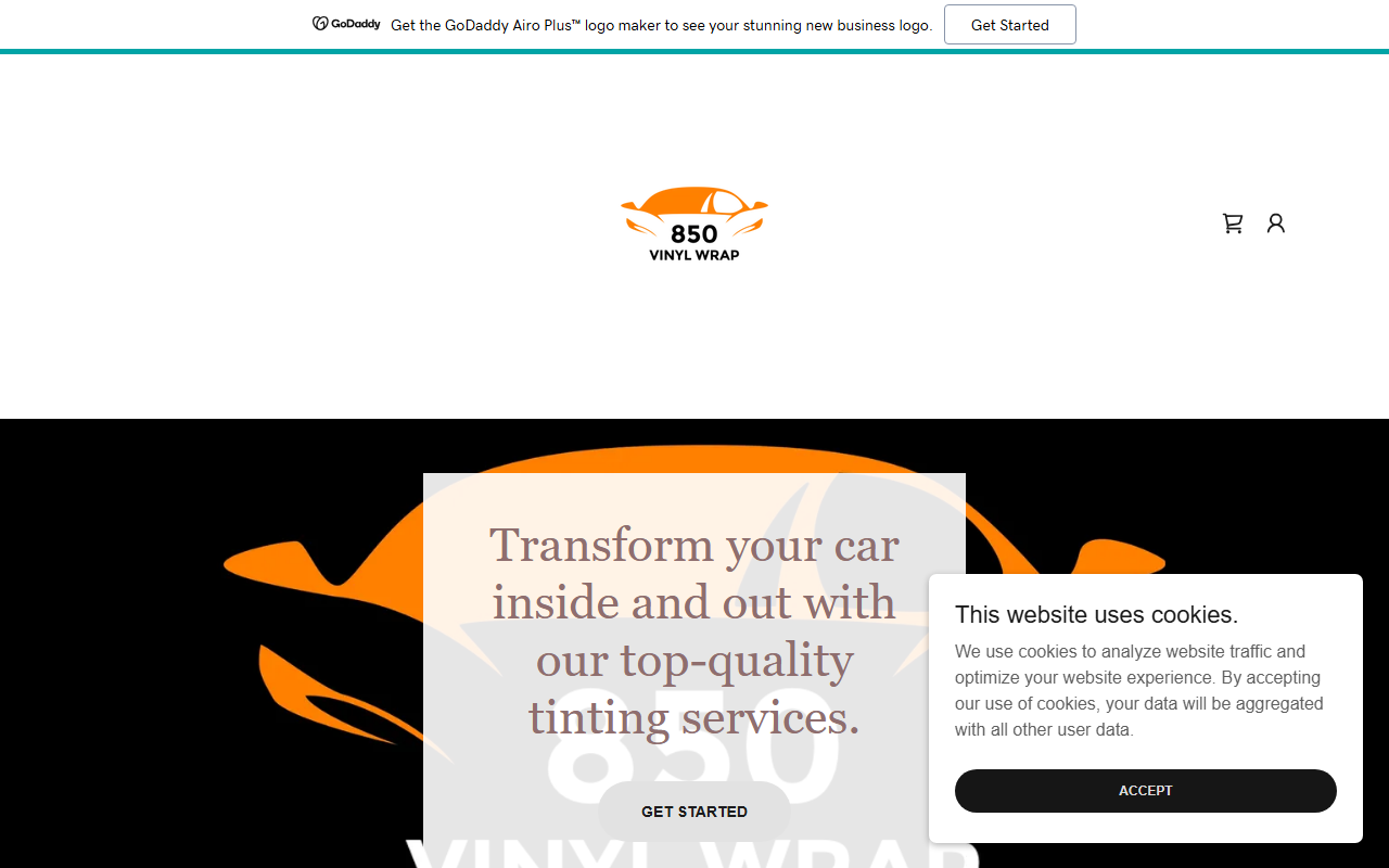 850vinylwraps.com screenshot