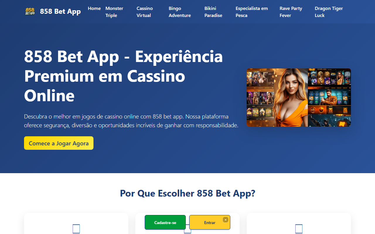858betapp1.com screenshot