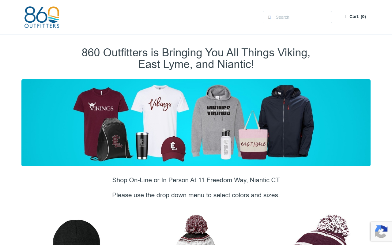 860outfitters.com screenshot