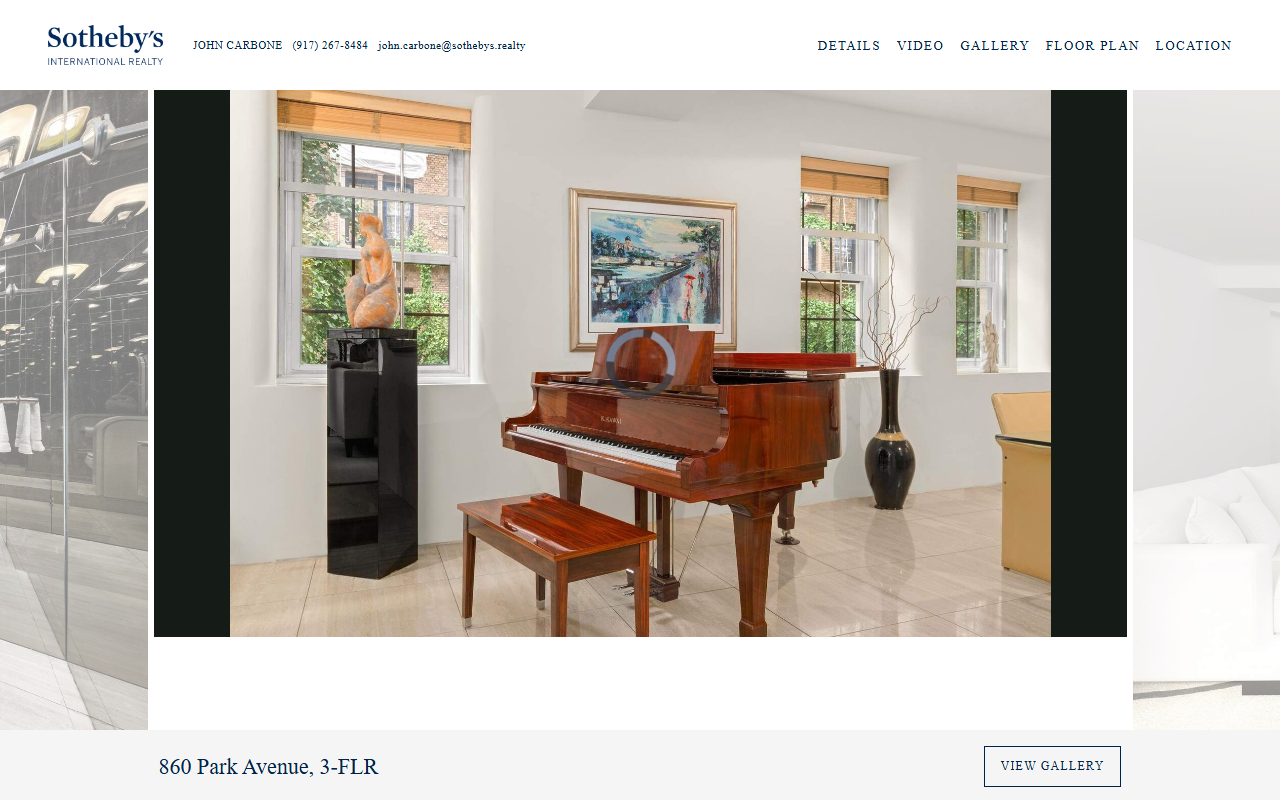 860parkave3flr.com screenshot