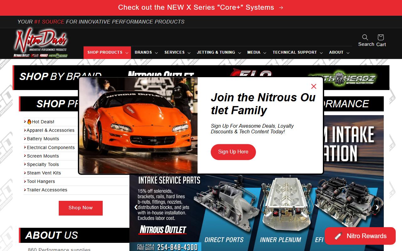 860performance.com screenshot