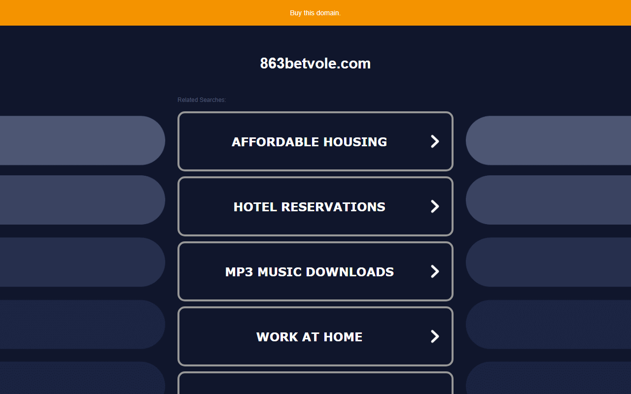 863betvole.com screenshot