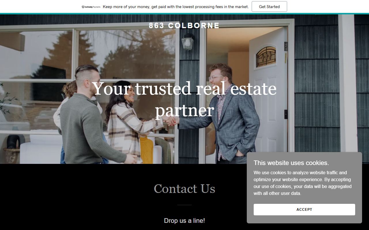 863colborne.com screenshot