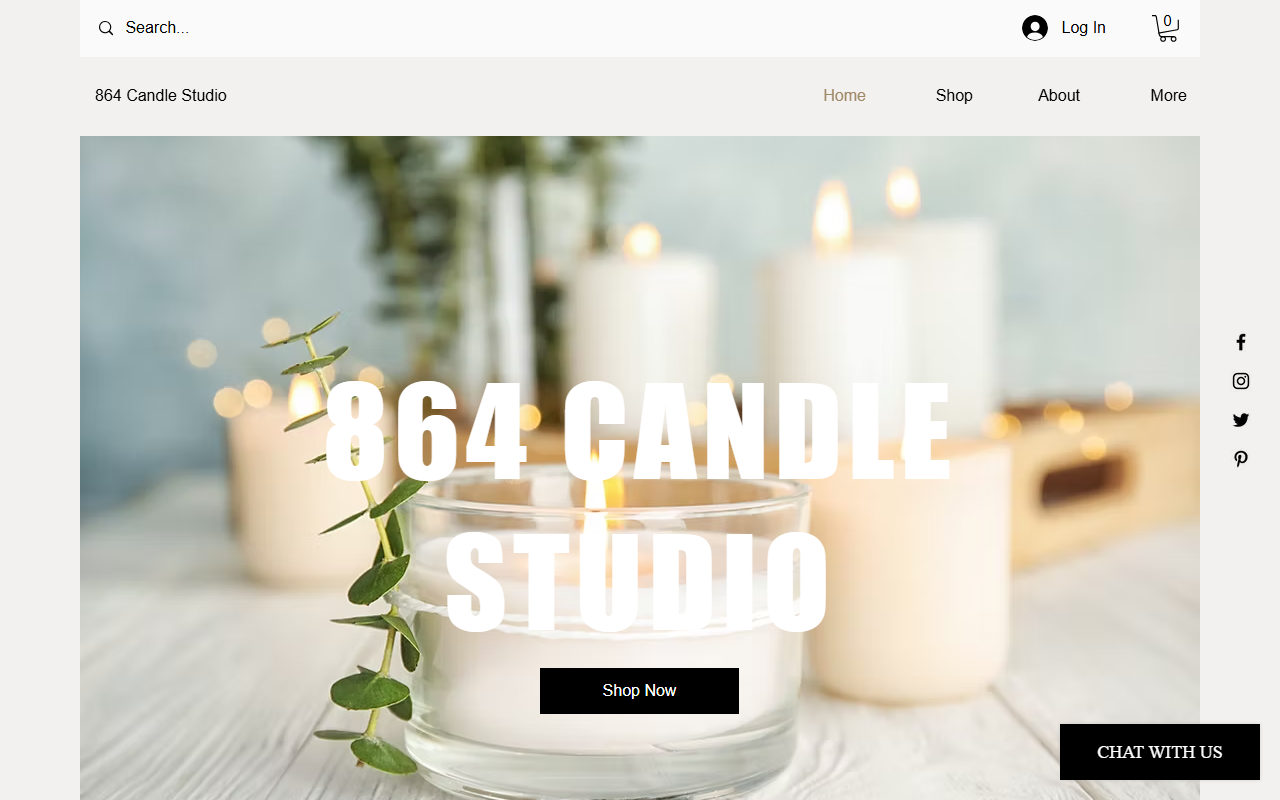 864candlestudio.com screenshot