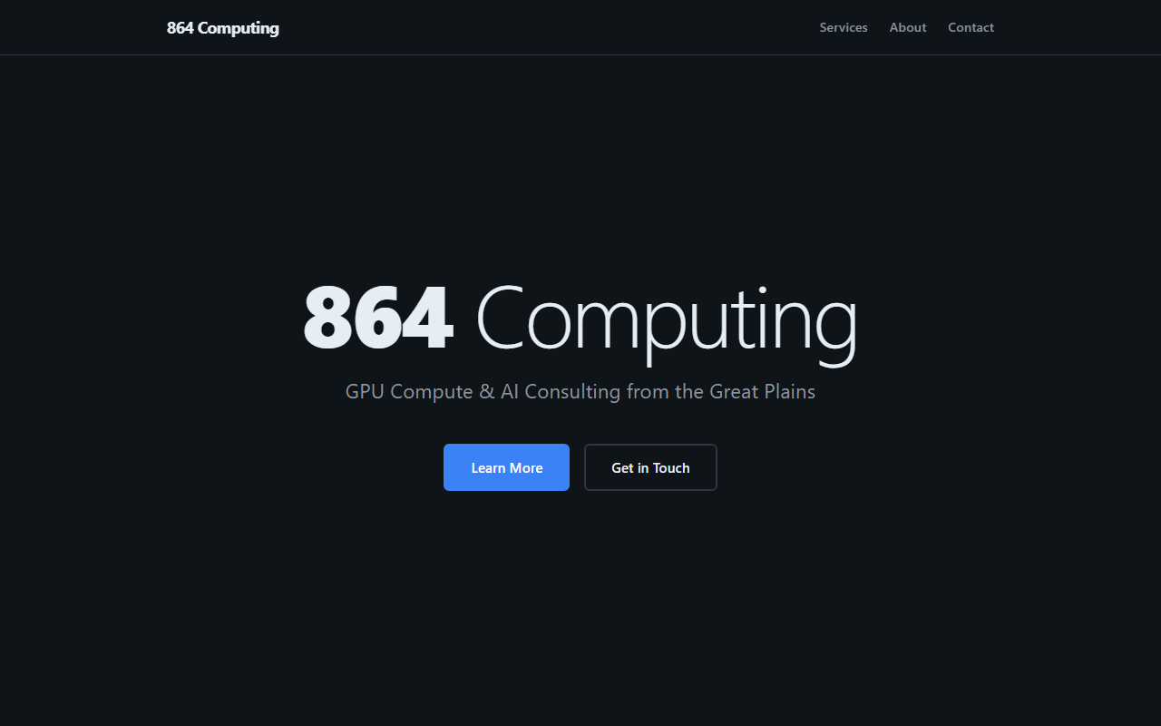 864computing.com screenshot