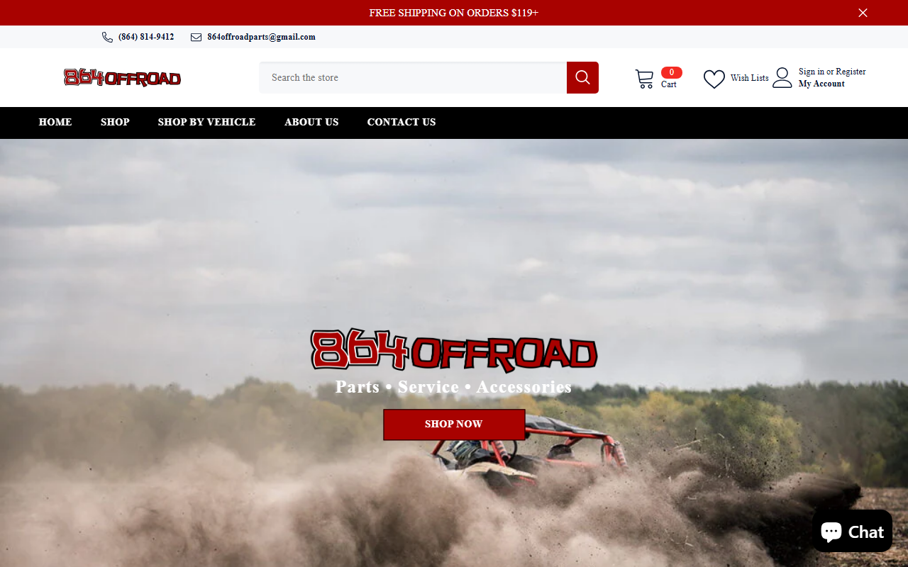 864offroad.com screenshot