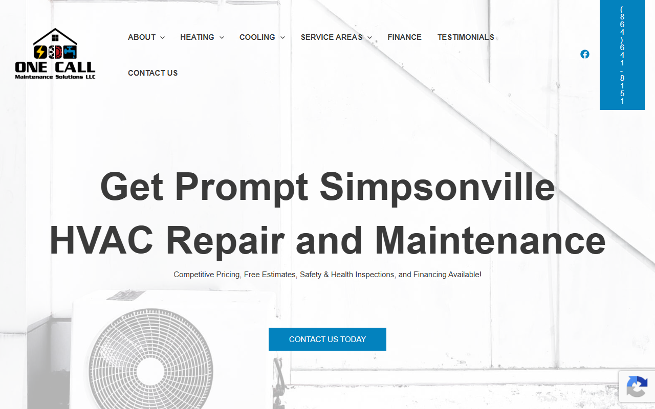864onecall.com screenshot