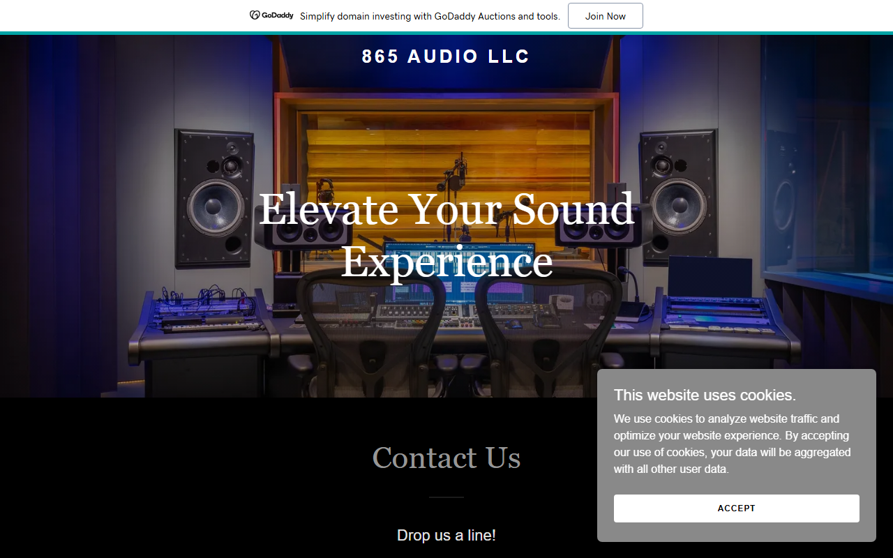 865audiollc.com screenshot