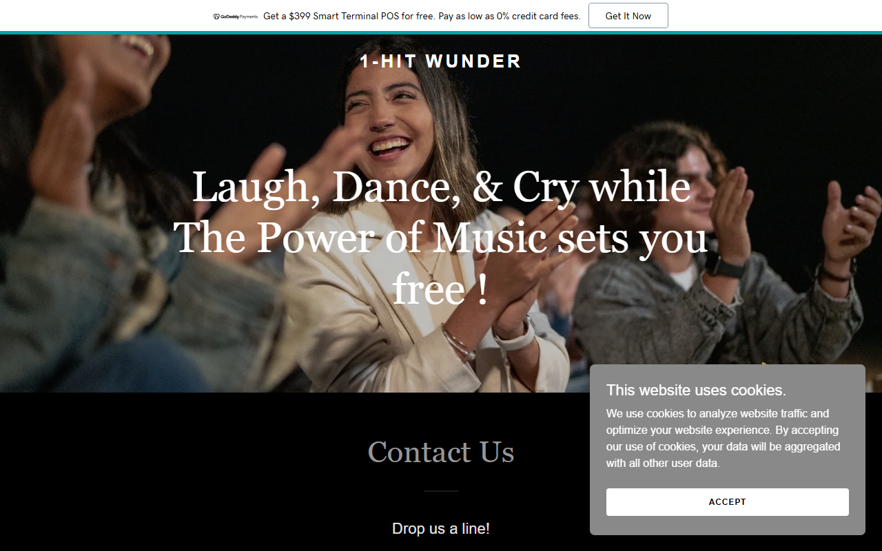 8675309broadway.com screenshot