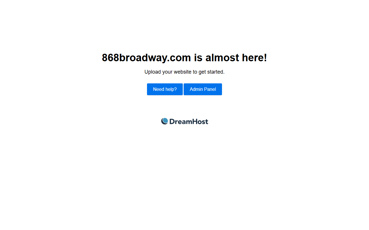 868broadway.com screenshot