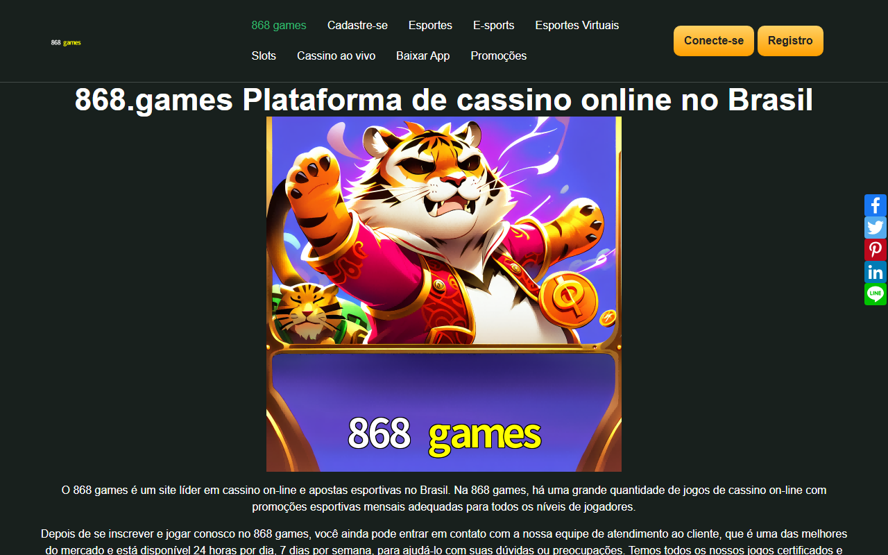 868gamesweb.com screenshot